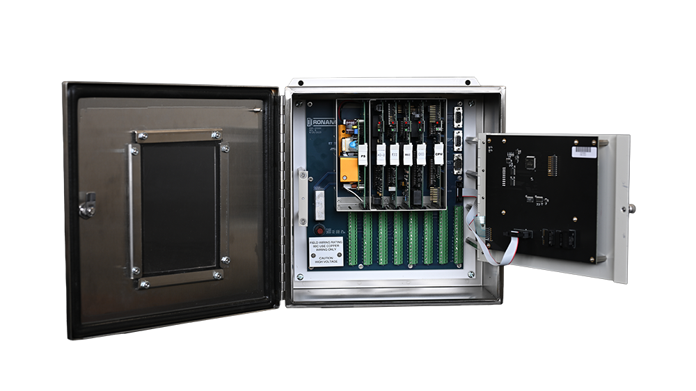 Photo of Ronan Microprocessor open showing the internal workings