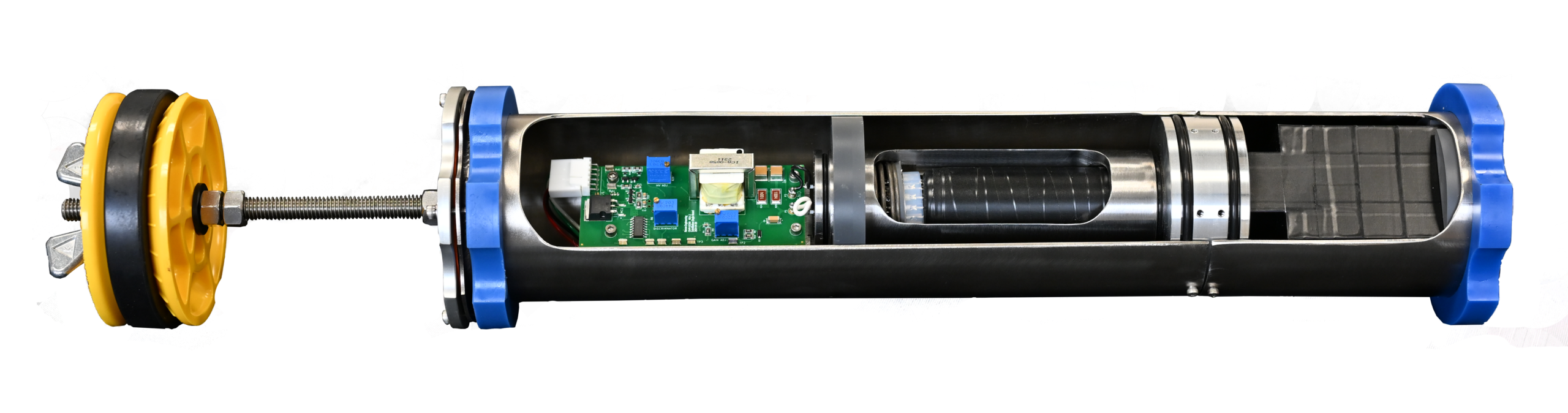 Photo of Ronan Scintillation Detector cut away